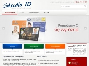 Studio ID dostarcza także drukarki kart