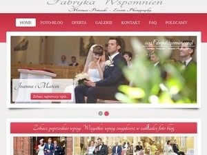 Fabryka Wspomnień - profesjonalne fotografie ślubne