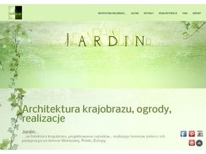 Architektura krajobrazu to powołanie firmy Jardin