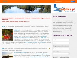 Spływ kajakowy - sposób na spędzenie wolnego czasu